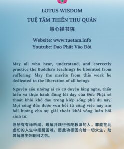Thiền Tuệ Trong Đời Thường – Vipassana In Daily Life – 慧心禅书院