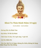 Khóa Tu Thân Hành Niệm 10 Ngày